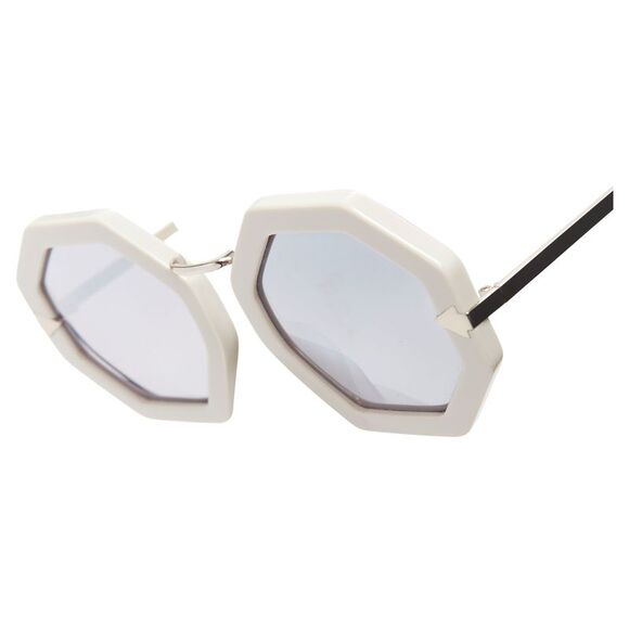 Karen Walker Moon Disco Acetate Handmade Hexagon Arrow Sunglasses - Picture 6 of 6